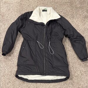 Saturday Sunday by Anthropologie Black Winter Jacket